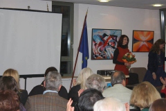 Vernissage, Lesung, Musik und Empfang 2016
